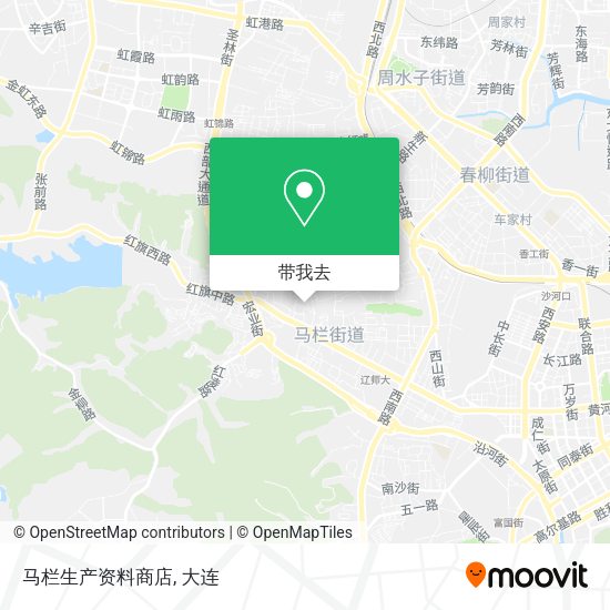 马栏生产资料商店地图