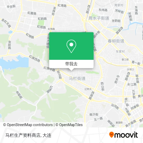马栏生产资料商店地图