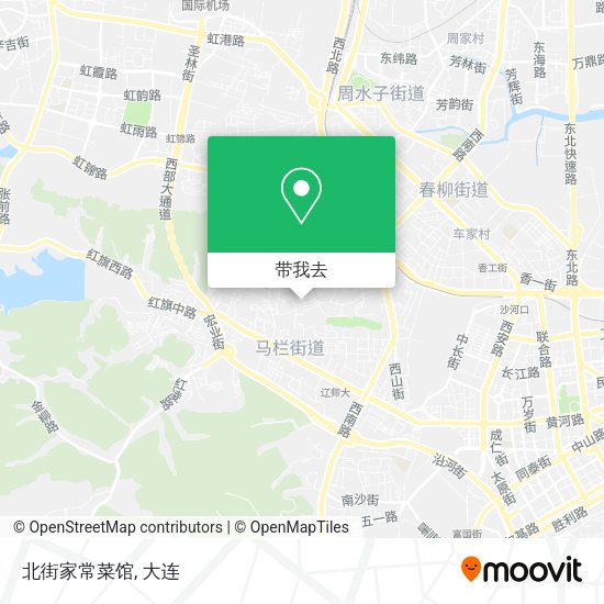 北街家常菜馆地图