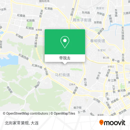 北街家常菜馆地图