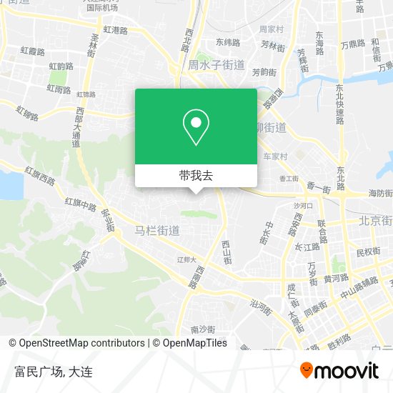 富民广场地图