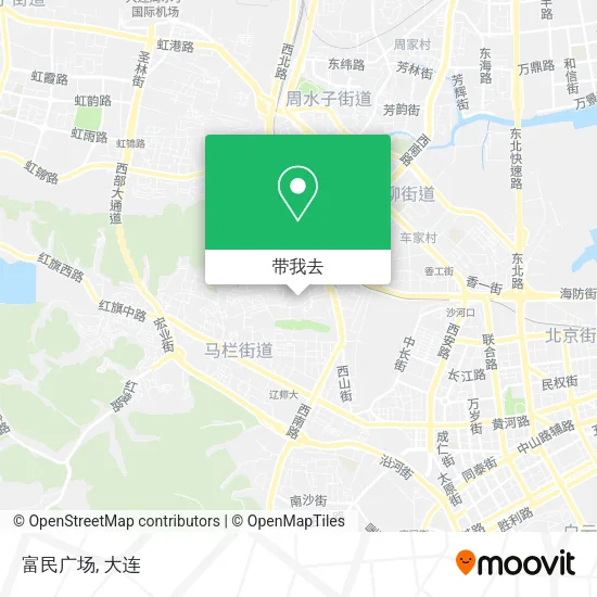 富民广场地图