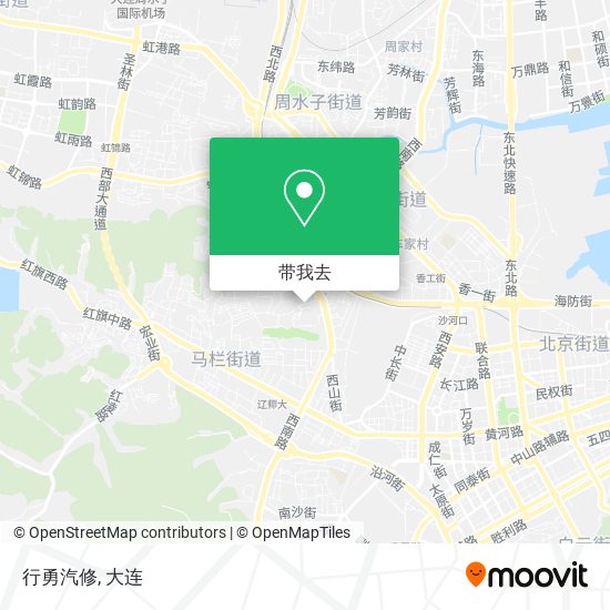 行勇汽修地图