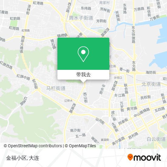 金福小区地图