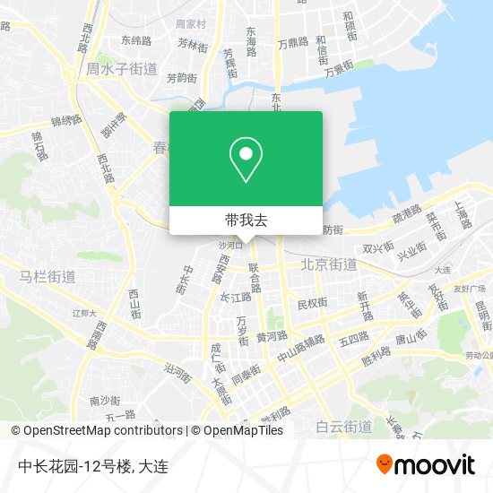中长花园-12号楼地图
