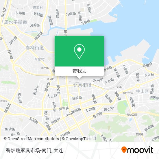 香炉礁家具市场-南门地图