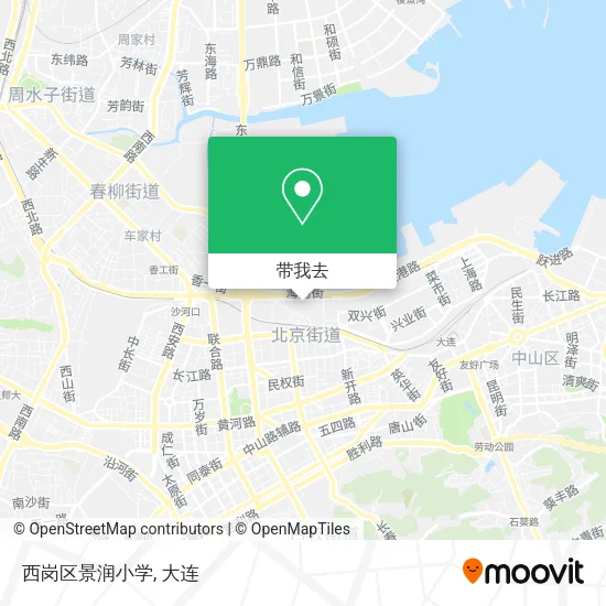 西岗区景润小学地图