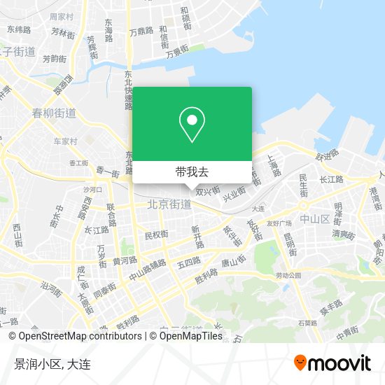 景润小区地图