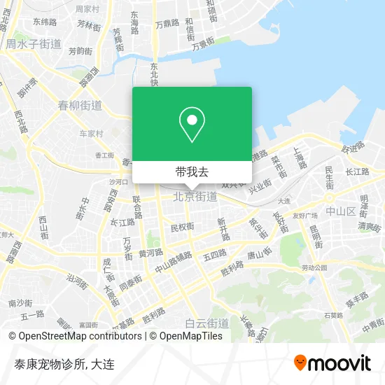 泰康宠物诊所地图