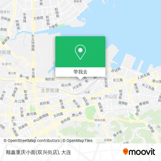 顺鑫重庆小面(双兴街店)地图