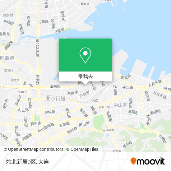 站北新居D区地图