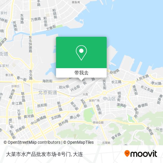 大菜市水产品批发市场-8号门地图