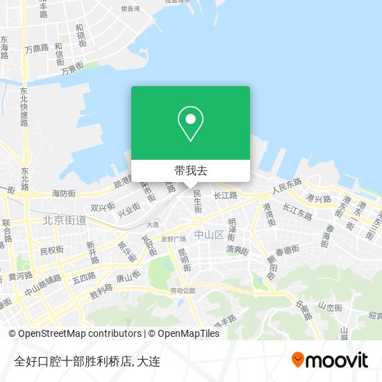 全好口腔十部胜利桥店地图