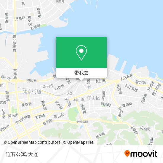 连客公寓地图