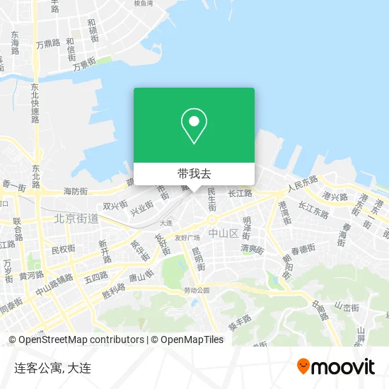 连客公寓地图
