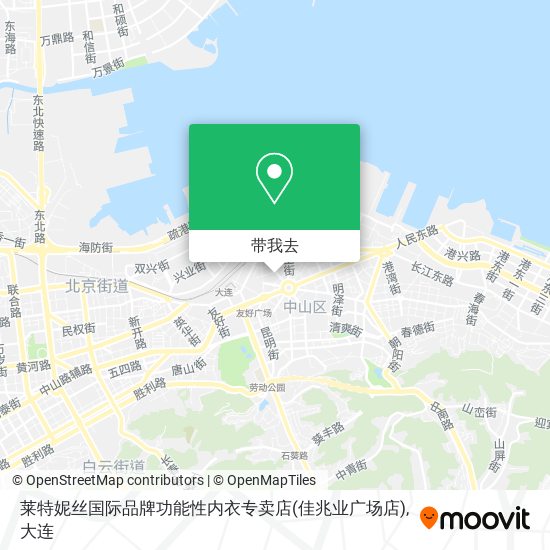 莱特妮丝国际品牌功能性内衣专卖店(佳兆业广场店)地图