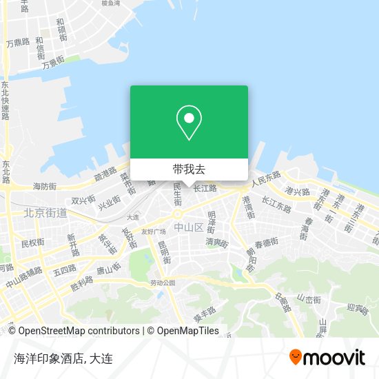 海洋印象酒店地图