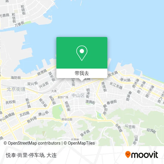 悦泰·街里-停车场地图
