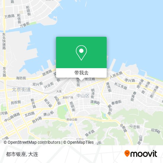 都市银座地图