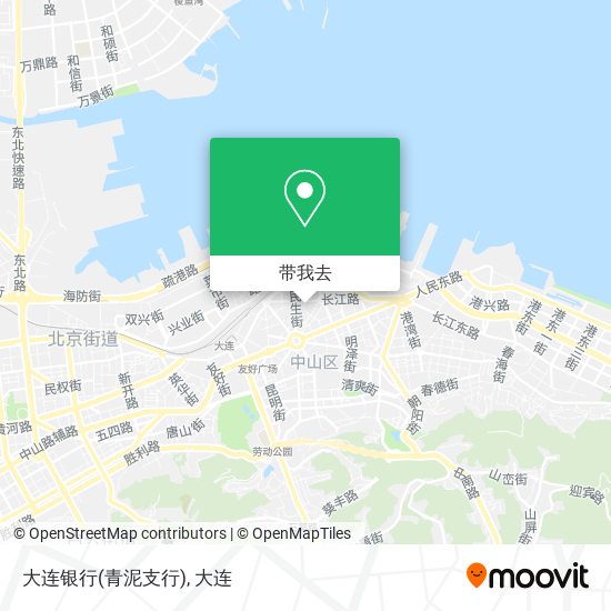 大连银行(青泥支行)地图