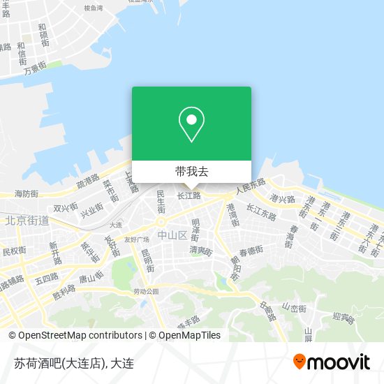 苏荷酒吧(大连店)地图