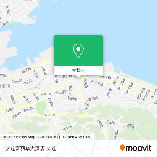 大连富丽华大酒店地图