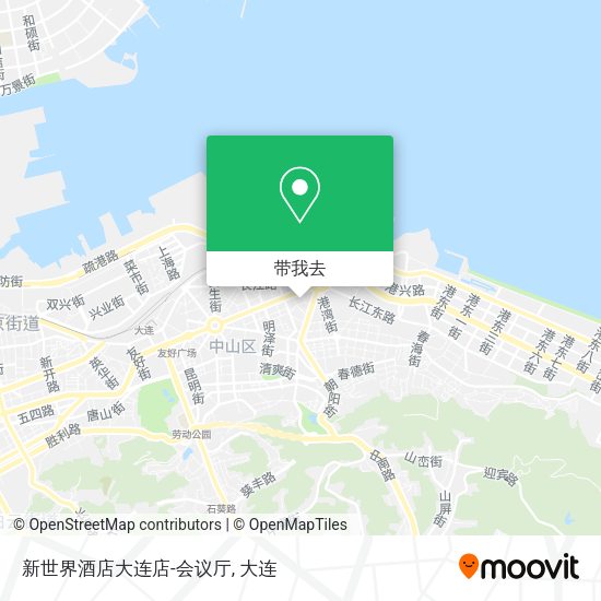新世界酒店大连店-会议厅地图