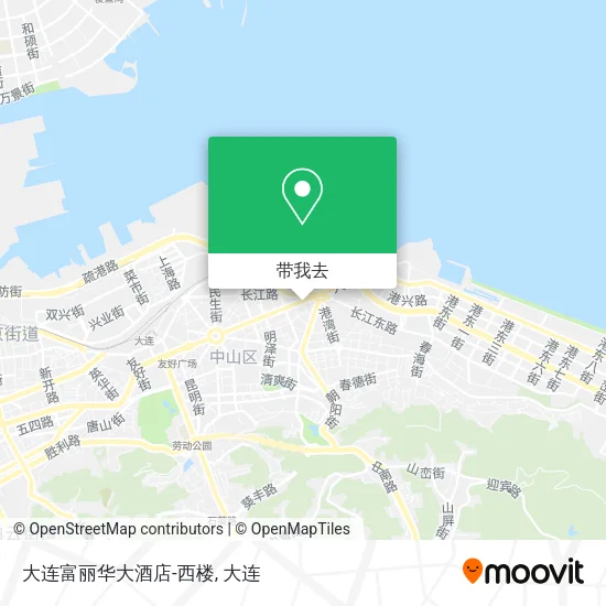大连富丽华大酒店-西楼地图