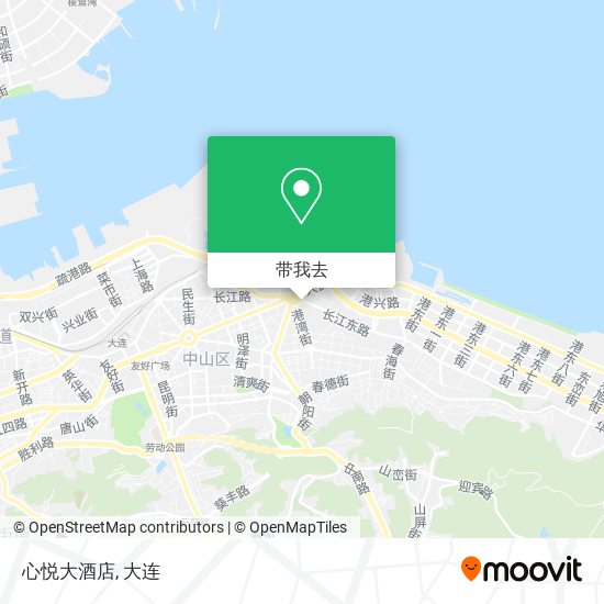 心悦大酒店地图