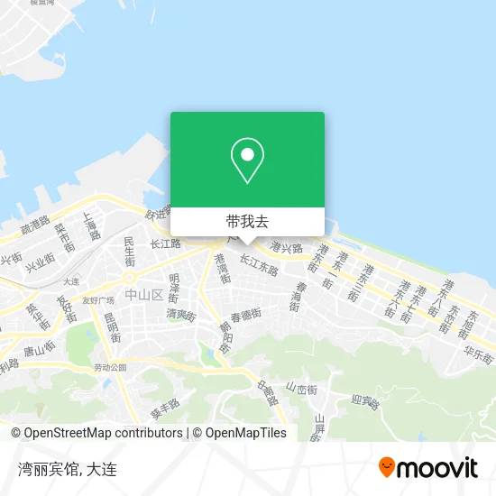 湾丽宾馆地图