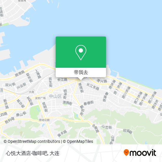心悦大酒店-咖啡吧地图