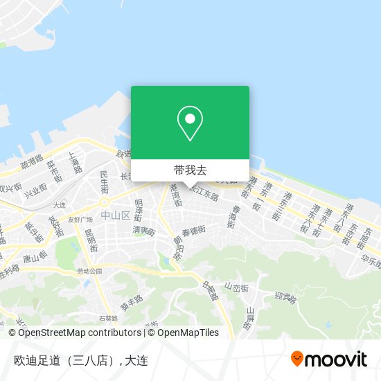 欧迪足道（三八店）地图