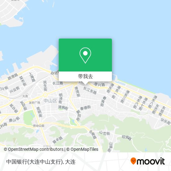 中国银行(大连中山支行)地图