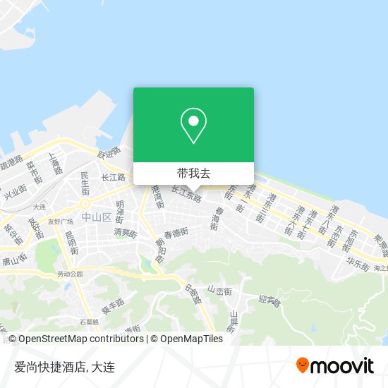 爱尚快捷酒店地图
