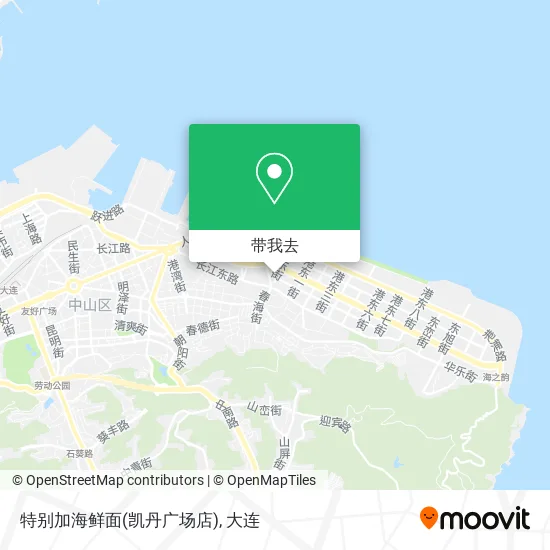 特别加海鲜面(凯丹广场店)地图