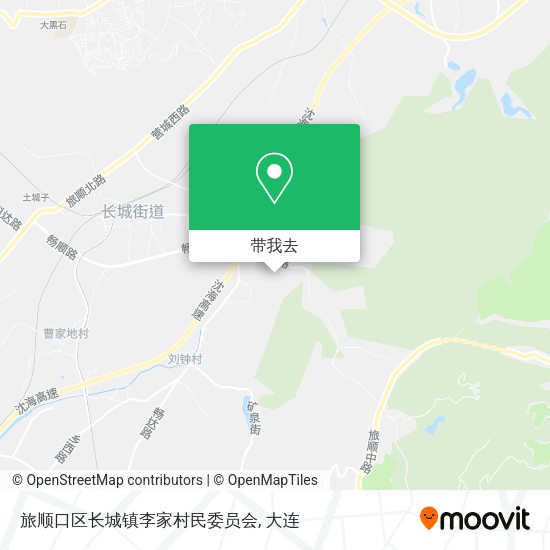 旅顺口区长城镇李家村民委员会地图