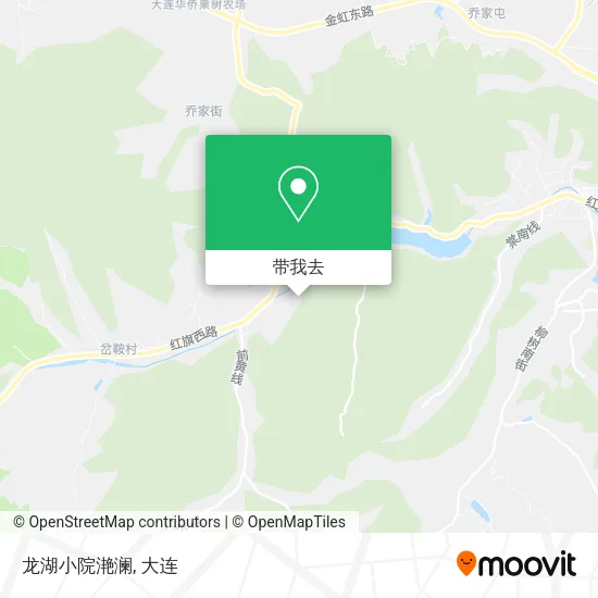 龙湖小院滟澜地图