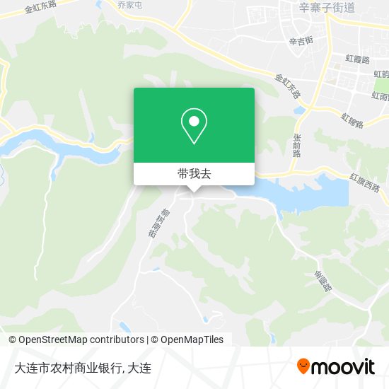 大连市农村商业银行地图