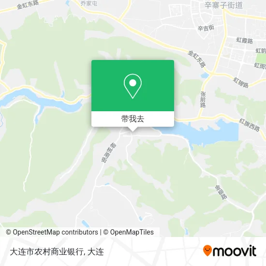 大连市农村商业银行地图