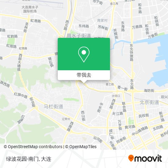 绿波花园-南门地图