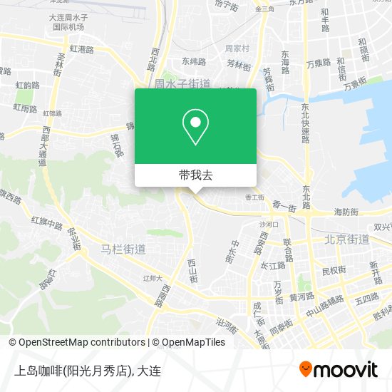 上岛咖啡(阳光月秀店)地图
