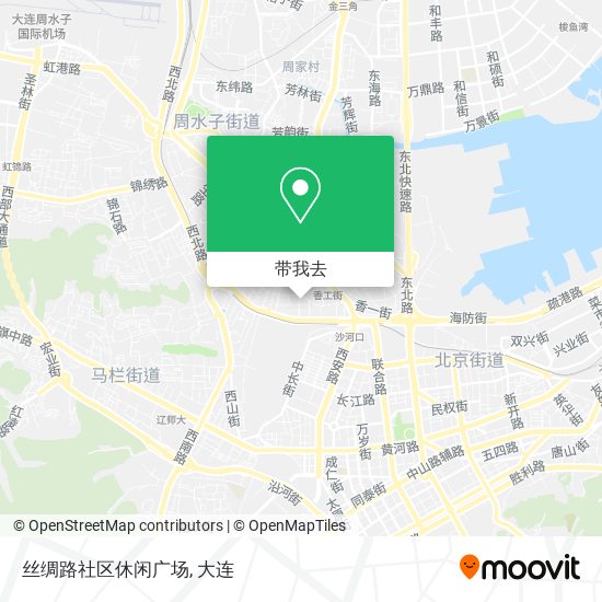 丝绸路社区休闲广场地图