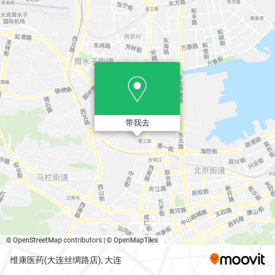维康医药(大连丝绸路店)地图
