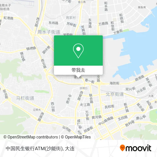 中国民生银行ATM(沙能街)地图