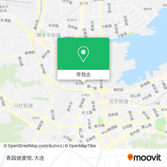 香园烧麦馆地图