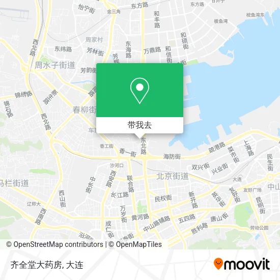 齐全堂大药房地图