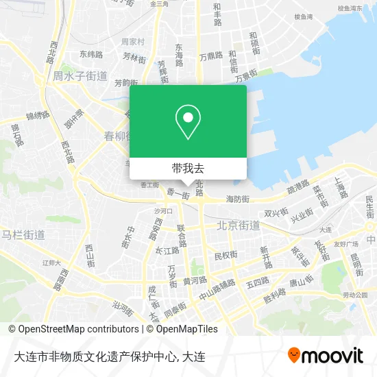 大连市非物质文化遗产保护中心地图