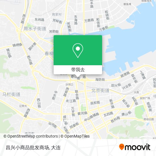 昌兴小商品批发商场地图