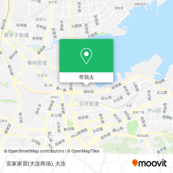 宜家家居(大连商场)地图