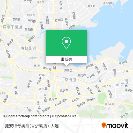 捷安特专卖店(香炉礁店)地图